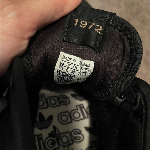 adidas Black High-Top Sneakers Nizza Treck - Picture 5 of 9